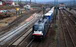 mrce-mitsui-rail-capital-europe ES 64 U2 - 005 durchf�hrt am 20.03.10 Bebra.