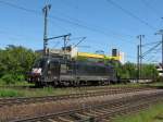 ES 64 U2-029 verl�sst am 04.06. 10 den Bahnhof Lehrte mit ...