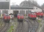 Lokparade am Bw M�hldorf ...  Frank Thomas 13.01.2011