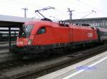 1116 108-0 der �BB mit einen EuroCity nach Klagenfurt Hbf. ...