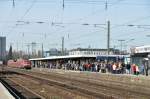 munchen-sonstige Durch einer Baustelle bei Prien und der Asche von Eyjafjallaj�kull waren am 03.04.10 die Z�ge Richtung Salzburg recht gut besucht