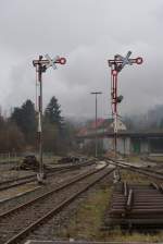 Bahnhof M�nsingen am 08.11.2009 ...  Joachim Rometsch 10.11.2009