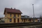Bahnhof M�nsingen am 08.11.2009 ...  Joachim Rometsch 10.11.2009