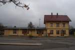 Bahnhof M�nsingen am 08.11.2009 ...  Joachim Rometsch 10.11.2009