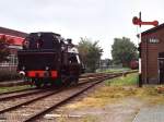 5 (MBS) auf Bahnhof Haaksbergen am 1-6-2000. Bild und scan: ...