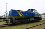 V 1001 der MWB (alias 273 007-1) steht am 17.08.09 ...