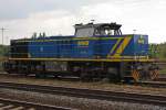 MWB Mittelweserbahn MWB V 2106 am 11.7.10 beim umspannen in Duisburg-Bissingheim