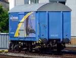 Gedeckter G�terwagen (Werbewagen ?) ...  Armin Schwarz 24.01.2011