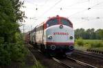 My 1147+My 1149 rollen am Abend des 14.05.2009 mit ihrem ...