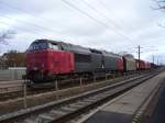 mz MZ 1453 (MZ4) mit G�terzug, Ejby, Fyn, 12.03.2010