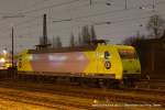 145-CL 031 (Alpha Trains) steht am 5. M�rz 2010 um ...