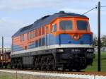 232 107-5 der Nordbayerischen Eisenbahn auf dem neuen und noch ...