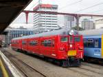 DM 27 im Bahnhof Wellington, Neuseeland.  Diese Triebwagen aus dem Ferrymead historische Eisenbahn, Christchurch.