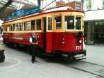 In Christchurch (Neuseeland) ist diese historische Straßenbahn noch im Plandienst   25.12.2013 Fotograf  Jörg Heße,Erlaubnis zum veröffentlichen liegt vor.