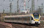 ET 7.09 als ERB92345 nach Hamm bei der Ausfahrt in ... ET 7.09 als ERB92345 nach Hamm bei der Ausfahrt in ...