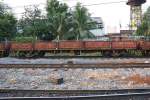บ.ข.ต.42 (บ.ข.ต. =B.L.S./Bogie Low Sided Wagon) am 25.M�rz 2010 im ...