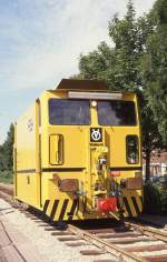 Die Nederland Spoorwegen verfgt auch ber diesen Rangierroboter   von Vollert.