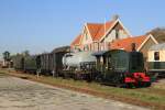 “Sik” 204 der Stichting Stadskanaal Rail (STAR) während rangierarbeiten auf Bahnhof Stadskanaal am 1-11-2014.