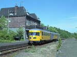 NS 179 als Zug 3740 (Aachen Hbf - Maastricht) im Bahnhof Simpelveld, Gleis 1; am 12.07.1991, 16.23u. Scanbild 95688, Kodak Ektacolor Gold.