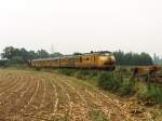 DE III 112 mit Regionalzug 7742 Winterswijk-Arnhem bei Zevenaar am 12-10-1991.