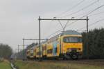 DD-AR 7314 und 1766 mit Regionalzug 9635 Nijmegen-Deurne bei Deurne am 26-2-2015.