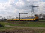 Koploper 4029 und eine weitere Koploper mit IC 10545 Zwolle-Leeuwarden bei Herfte am 2-4-2010.