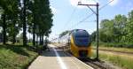 Ein Nachschuss von einem Holländischer Doppeldecker aus Alkmaar(NL) nach Maastricht(NL) und fuhr durch Geleen-Lutterade und fährt in Richtung Maastricht(NL).