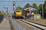 Im Bahnhof Echt ist so eben ein Nahverkehrszug der NS eingefahren.....es ist der Triebzug 932 auf seinem Weg nach Maastricht.