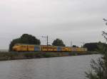 Plan V 951 und 961 mit Regionalzug 3819 Zwolle-Emmen bei Coevorden am 18-9-2012.