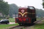 Loenen 14.10.2006
Diesellok 2530 der NS ist hier bei der Museumsbahn VSM unterwegs.
