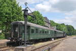 Ehemalige K-Wagen der SNCB in Simpelveld (ZLSM) am 9.