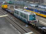 Transport der MG2/1 5301 vom Depot Waalhaven zur Hauptwerkstatt Kleiweg  fr einen technische Revision beim Rotterdam Centraal am 29.12.09