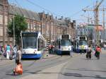 combino 2145 und type 12G 822 und 832 am Centraal Station am 25.Juni 2010