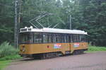 Triebwagen RET 535 in Einsatz beim Freilichtmuseum Arnhem, aufgenommen 29.07.2017