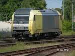 nienburg ER 20-004 rangiert am 26.06.2010 in Nienburg.