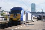 NOB DE 2000-01 mit einem Regionalzug in Hamburg Altona am ...