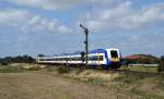 Eine NOB nach Hamburg-Altona am 14.08.2008 beim Passieren des ESig ...