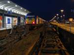DE2000-01 mit NOB-80522 in Westerland (Sylt), 28.03.2009  ...