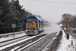 DE 2000-03 am 19.12.2009 mit einer NOB nach Westerland bei ...