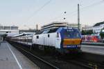 MaK DE 2700 012 der NOB am 24.08.2010 in Hamburg-Altona. ...
