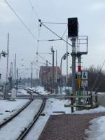Das KS-Zwischensignal f�r Norddeich Mole und Norddeich. Es steht direkt ...