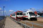 Der T4 beim Umsetzen im Bf Dageb�ll Mole. (23.04.2010)  ...