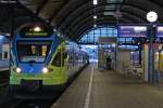 ET 015 der Westfalenbahn als ERB9011 nach Hamm (Westf.) in ...