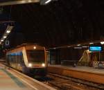 NWB VT 524, wartet am 16.01.2010 im Bremer Hbf auf ...