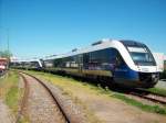 LINT 41 VT 648 der NordWestBahn standen am Do., 3.6.2010, ...