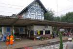northern-line-ban-phachi---chiang-mai Bf. Ban Pin am 09.J�n.2010, unverkennbar der deutsche Einfluss beim Bau der Bahn.