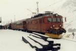 11 2110 mit Personenzug nach Flam in Myrdal im Mai 1996