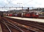 14 2164 mit einem Gterzug auf Bahnhof Oslo am 11-7-2000.