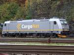 Cargo Net 119 001 steht am 29.10.2011 in Bergen Containerbahnhof abgestellt.