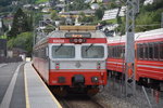 VOSS (Provinz Hordaland), 09.09.2016, Wagen 69659 bei der Ausfahrt in Richtung Bergen